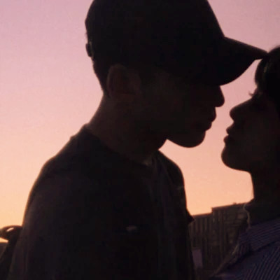 超甜ins风情侣头像真人