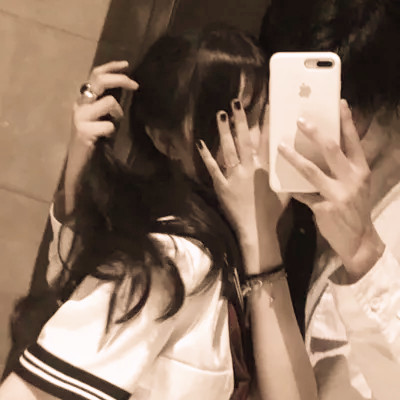 超甜ins风情侣头像真人