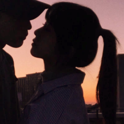 超甜ins风情侣头像真人