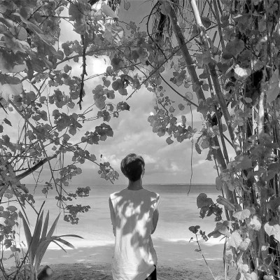 帅气情侣头像一男一女黑白