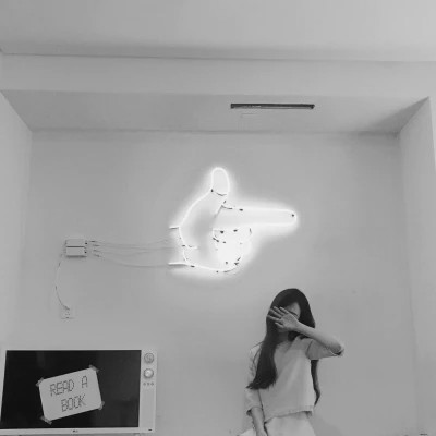 帅气情侣头像一男一女黑白