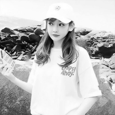 帅气情侣头像一男一女黑白