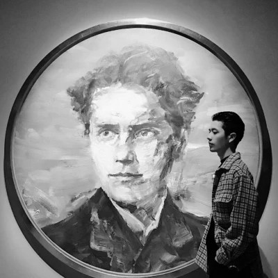 黑白高级情侣头像一人一张