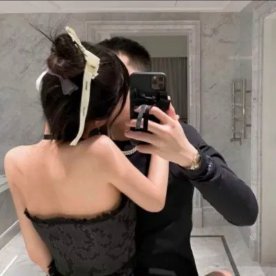 微信双人情头真人版一对两张图片