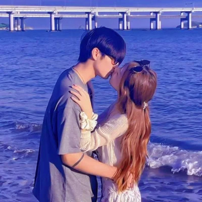 高颜值情头双人真人优质