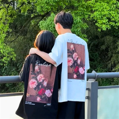 情头 情侣 双人真人一人一半