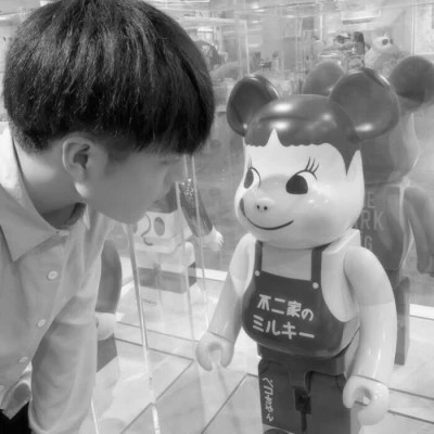 抖音情侣头像真人黑白单人图片