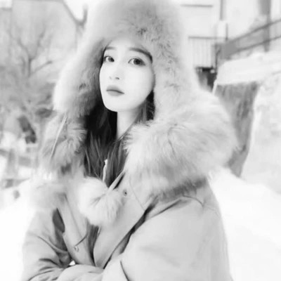 头像情侣图片黑白一男一女