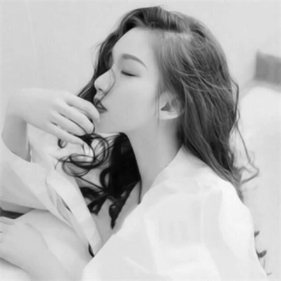 头像情侣图片黑白一男一女