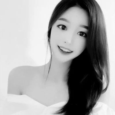 男女黑白情侣头像