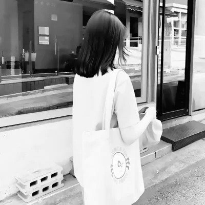 单人情侣头像黑白图片
