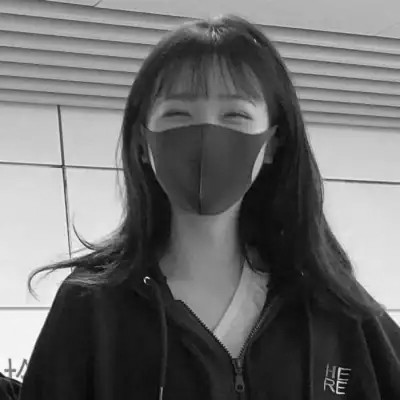 情头 情侣 单人一人一张黑白