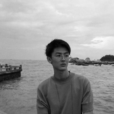 情头 情侣 单人一人一张黑白
