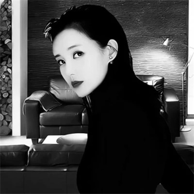 头像情侣霸气黑白一男一女