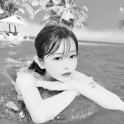 黑白情头一男一女高冷霸气