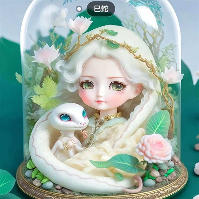 超萌可爱仙女版十二生肖头像图片