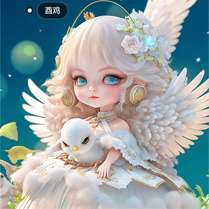 超萌可爱仙女版十二生肖头像图片