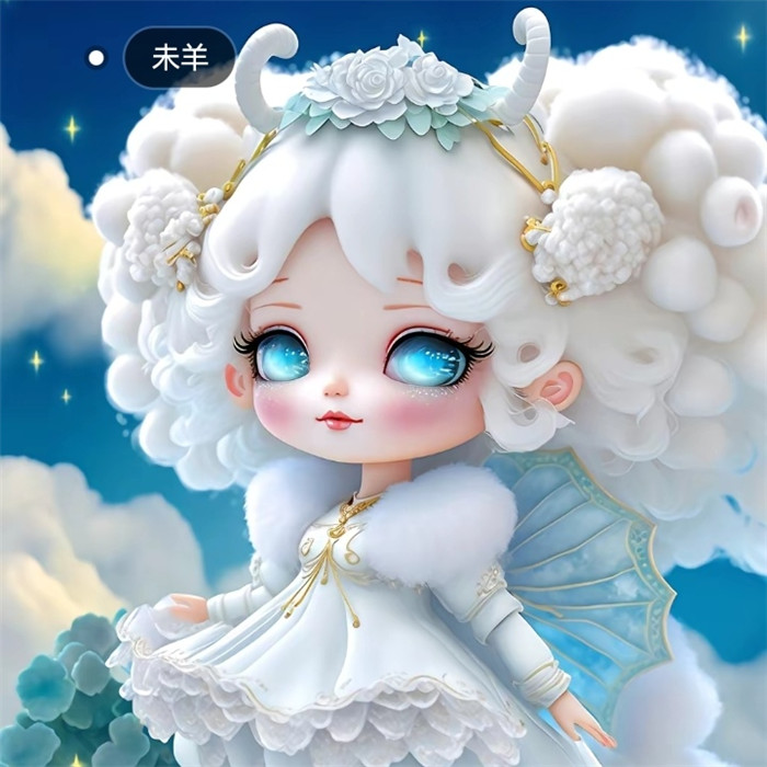 超萌可爱仙女版十二生肖头像图片