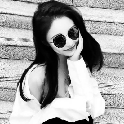 霸气黑白情头一男一女高清图片