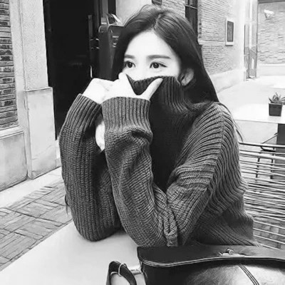 霸气黑白情头一男一女高清图片