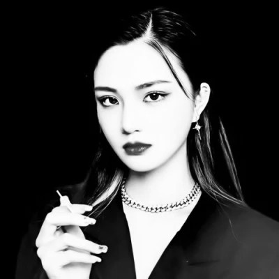 霸气黑白情头一男一女高清图片