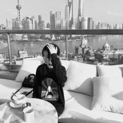 霸气黑白情头一男一女高清图片