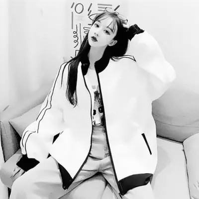 黑白情侣头像一男一女新款好看图片