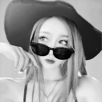 黑白情侣头像一男一女新款好看图片