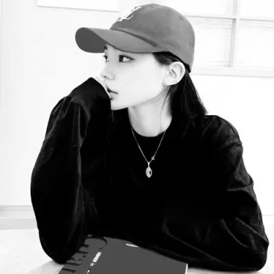 黑白情侣头像一男一女新款好看图片