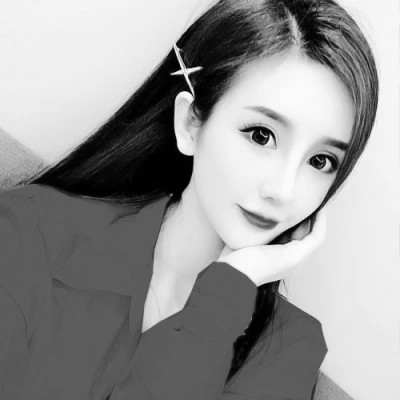 黑白情侣头像一男一女新款好看图片