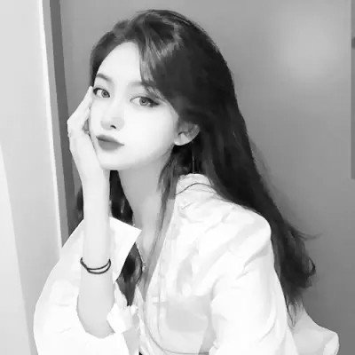 黑白情侣头像一男一女新款好看图片