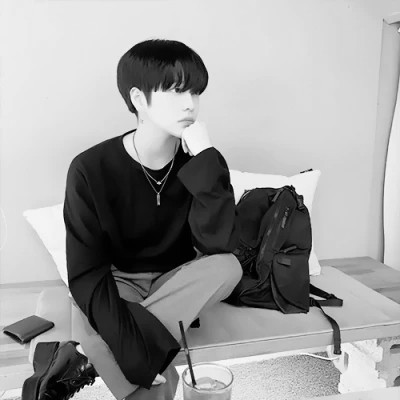 黑白情侣头像一男一女新款好看图片