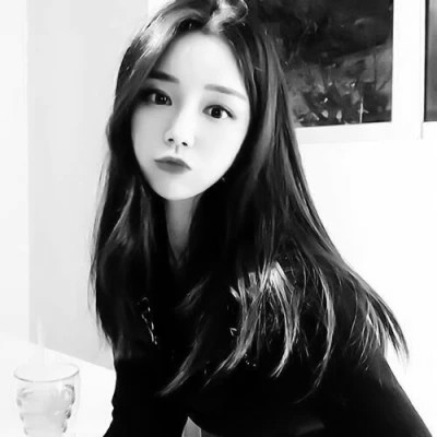 黑白情侣头像一男一女新款好看图片