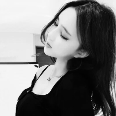 好看情头一男一女黑白