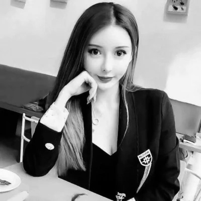好看情头一男一女黑白