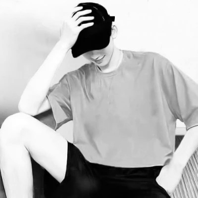 好看情头一男一女黑白