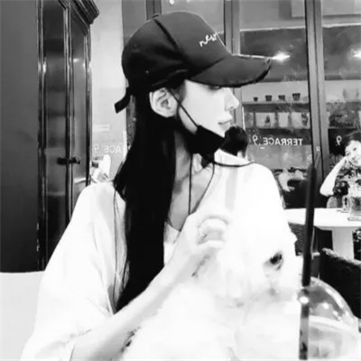 好看情头一男一女黑白