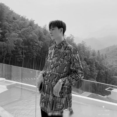 头像一男一女情头黑白高清图片