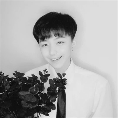 头像一男一女情头黑白高清图片