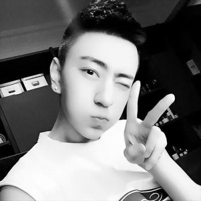 头像一男一女情头黑白高清图片