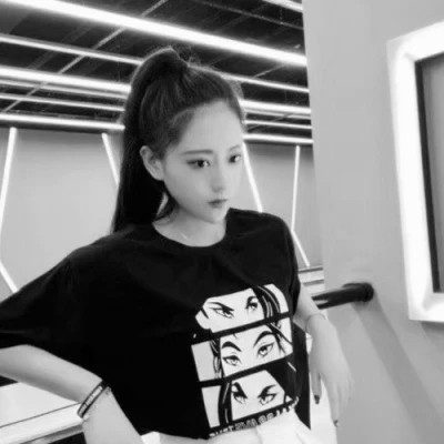 头像一男一女情头黑白高清图片
