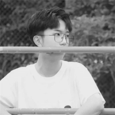 头像一男一女情头黑白高清图片