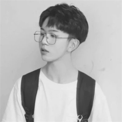 头像一男一女情头黑白高清图片