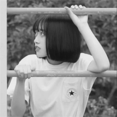 头像一男一女情头黑白高清图片