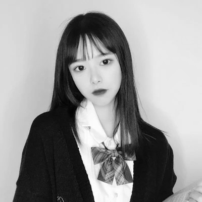 黑白超酷情头一男一女真人