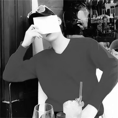 黑白情头一男一女一左一右