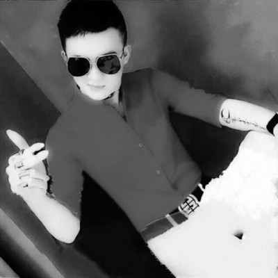 黑白情头一男一女一左一右