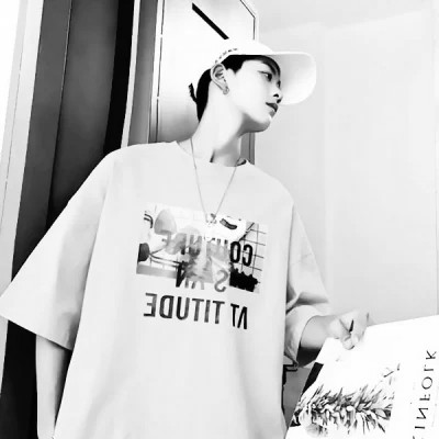 优质黑白情头一男一女真人图片