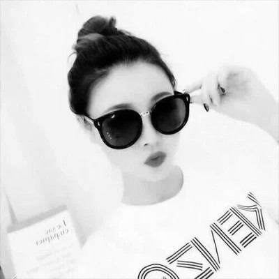 优质黑白情头一男一女真人图片