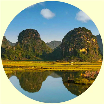 2025年最好旺财山水风景图片头像